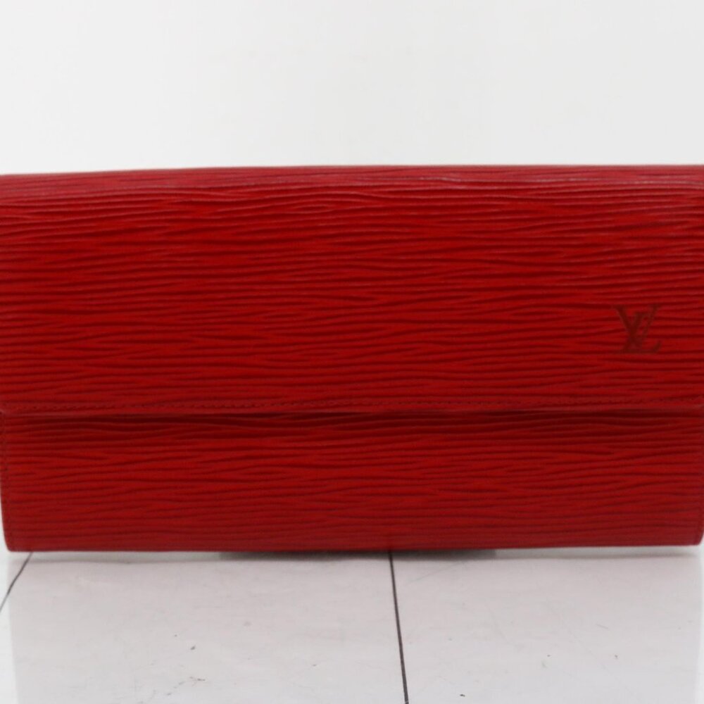 Louis Vuitton Red Clutch